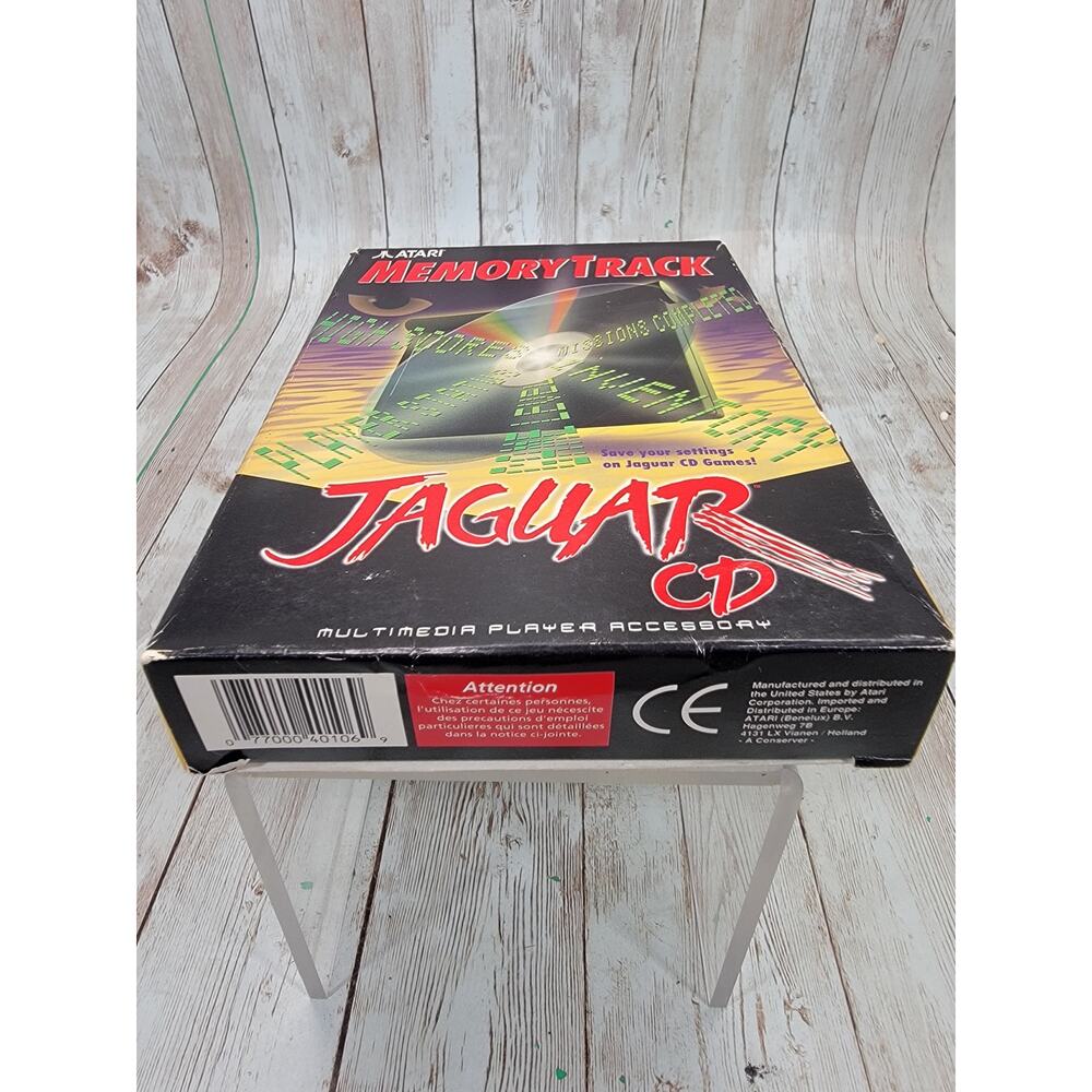 Atari Jaguar CD Accessory Memory Track Complete In Box - Picture 8 of 12